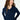 IVY Copenhagen IVY-Essex Regular LS V-neck Knit Knitwear 523 Deep Navy Blue