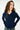 IVY Copenhagen IVY-Essex Regular LS V-neck Knit Knitwear 523 Deep Navy Blue