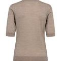 IVY Copenhagen IVY-Essex SS O-neck Knit Knitwear 745 Beige Melange