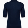 IVY Copenhagen IVY-Essex SS Polo Knit Knitwear 523 Deep Navy Blue