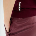 IVY Copenhagen IVY-Essex SS Polo Knit Knitwear Burgundy