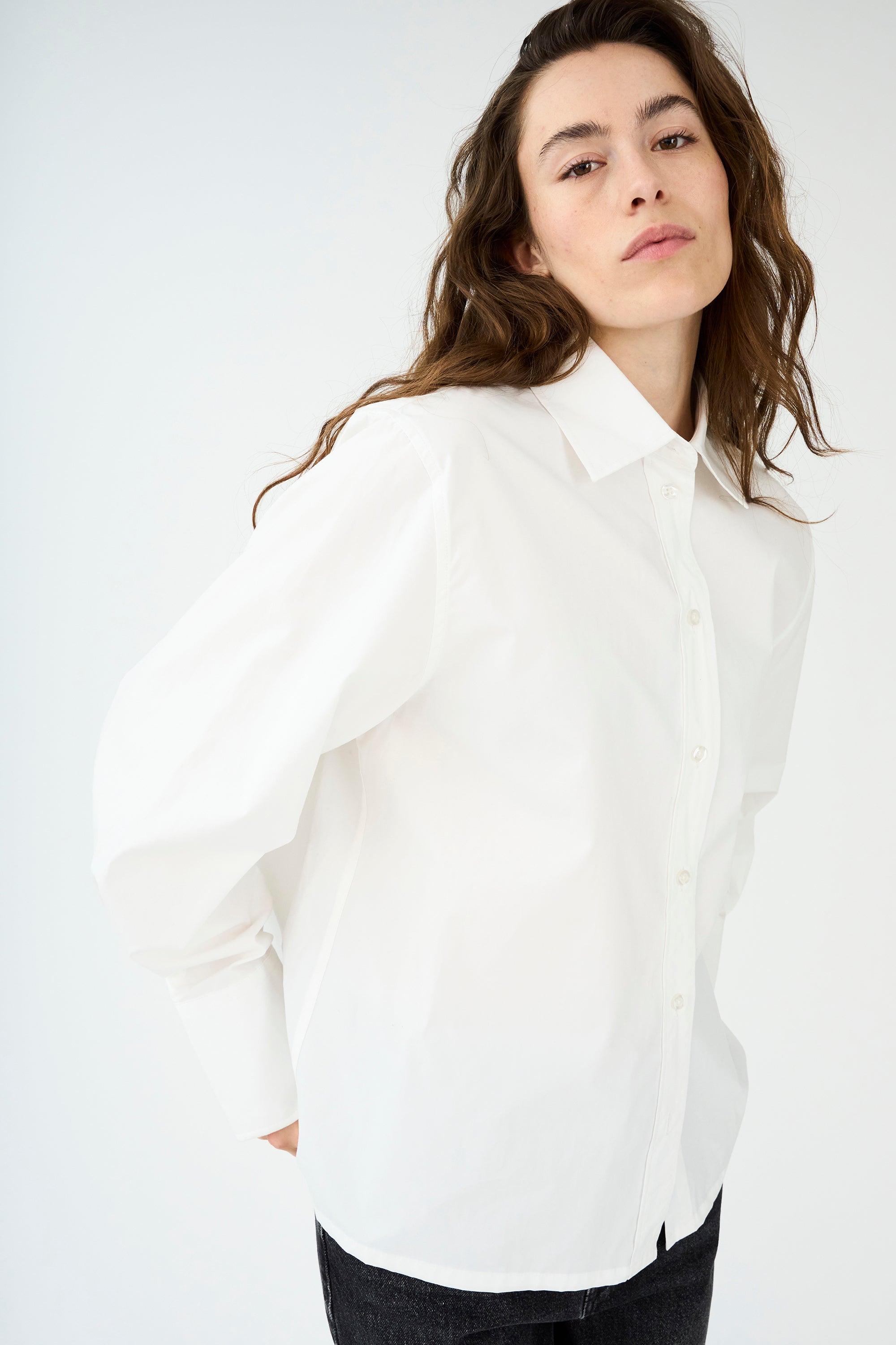 IVY Copenhagen IVY-Filippa Essential Shirt Shirts & Blouses 01 White