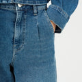 IVY Copenhagen IVY-Heaven Cropped Jeans Wash Tribeca Jeans & Pants 51 Denim Blue