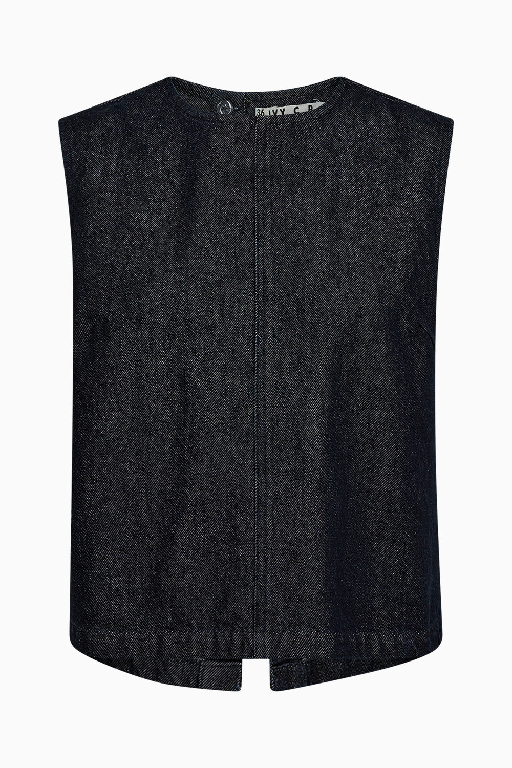 IVY Copenhagen IVY-Heaven Cross Back Top Wash Hong Kong Rinse Shirts & Blouses 51 Denim Blue