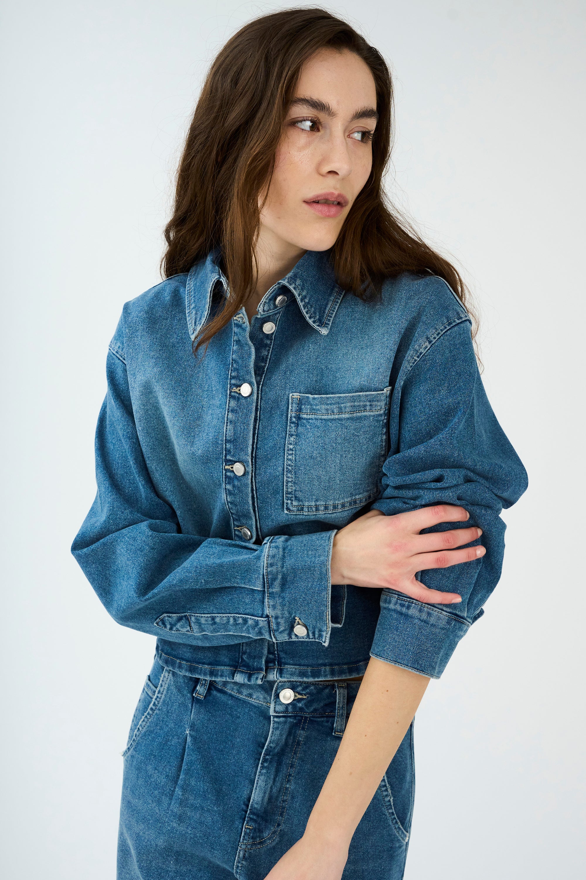IVY Copenhagen IVY-Heaven Denim Shirt Wash Tribeca Shirts & Blouses 51 Denim Blue