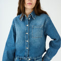 IVY Copenhagen IVY-Heaven Denim Shirt Wash Tribeca Shirts & Blouses 51 Denim Blue
