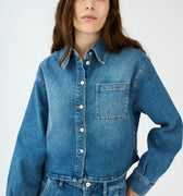 IVY Copenhagen IVY-Heaven Denim Shirt Wash Tribeca Shirts & Blouses 51 Denim Blue