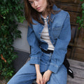 IVY Copenhagen IVY-Heaven Denim Shirt Wash Tribeca Shirts & Blouses 51 Denim Blue