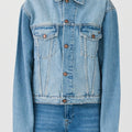 IVY Copenhagen IVY-Janice Jacket Wash Bedford Vintage Coats & Jackets 51 Denim Blue