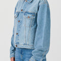 IVY Copenhagen IVY-Janice Jacket Wash Bedford Vintage Coats & Jackets 51 Denim Blue