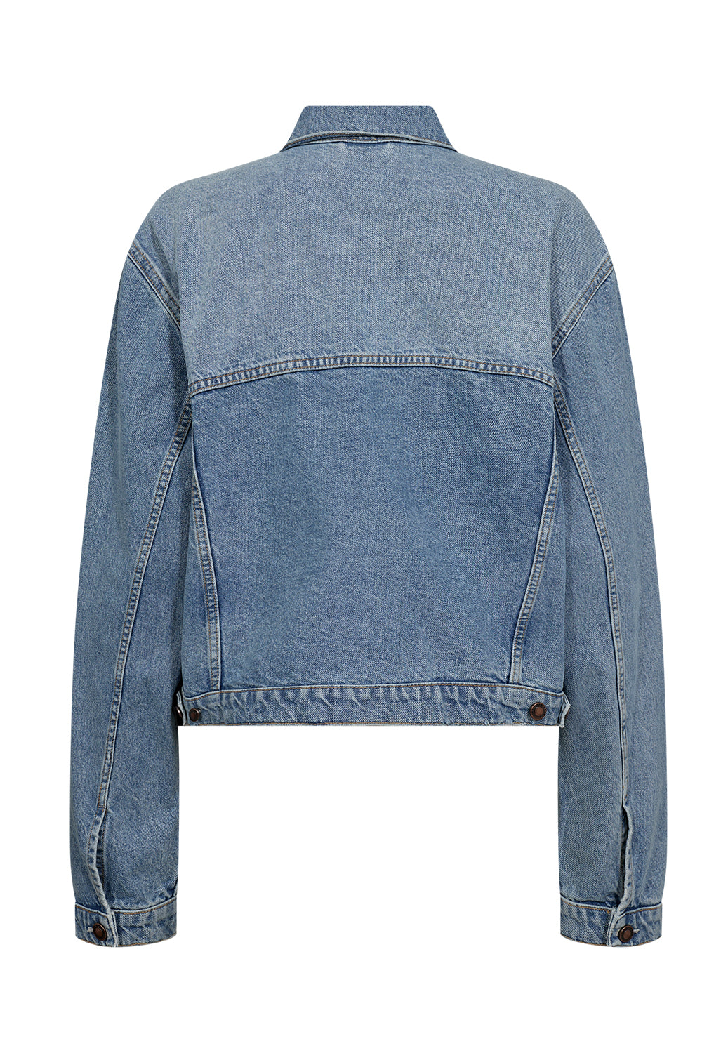 IVY Copenhagen IVY-Janice Jacket Wash Bedford Vintage Coats & Jackets 51 Denim Blue