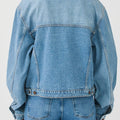IVY Copenhagen IVY-Janice Jacket Wash Bedford Vintage Coats & Jackets 51 Denim Blue