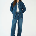IVY Copenhagen IVY-Janice Slung Jeans Wash Waterford Jeans & Pants 51 Denim Blue