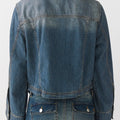 IVY Copenhagen IVY-Jazz Cropped Denim Jacket Wash Melilla Coats & Jackets 51 Denim Blue