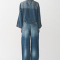 IVY Copenhagen IVY-Jazz Cropped Denim Jacket Wash Melilla Coats & Jackets 51 Denim Blue