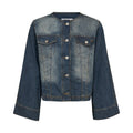 IVY Copenhagen IVY-Jazz Cropped Denim Jacket Wash Melilla Coats & Jackets 51 Denim Blue