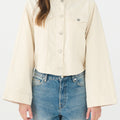 IVY Copenhagen IVY-Jazz Short Jacket Wash Ecru Coats & Jackets 03 Ecru