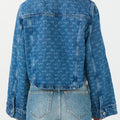 IVY Copenhagen IVY-Jazz Short Jacket Wash Punch Needle Jeans & Pants 51 Denim Blue