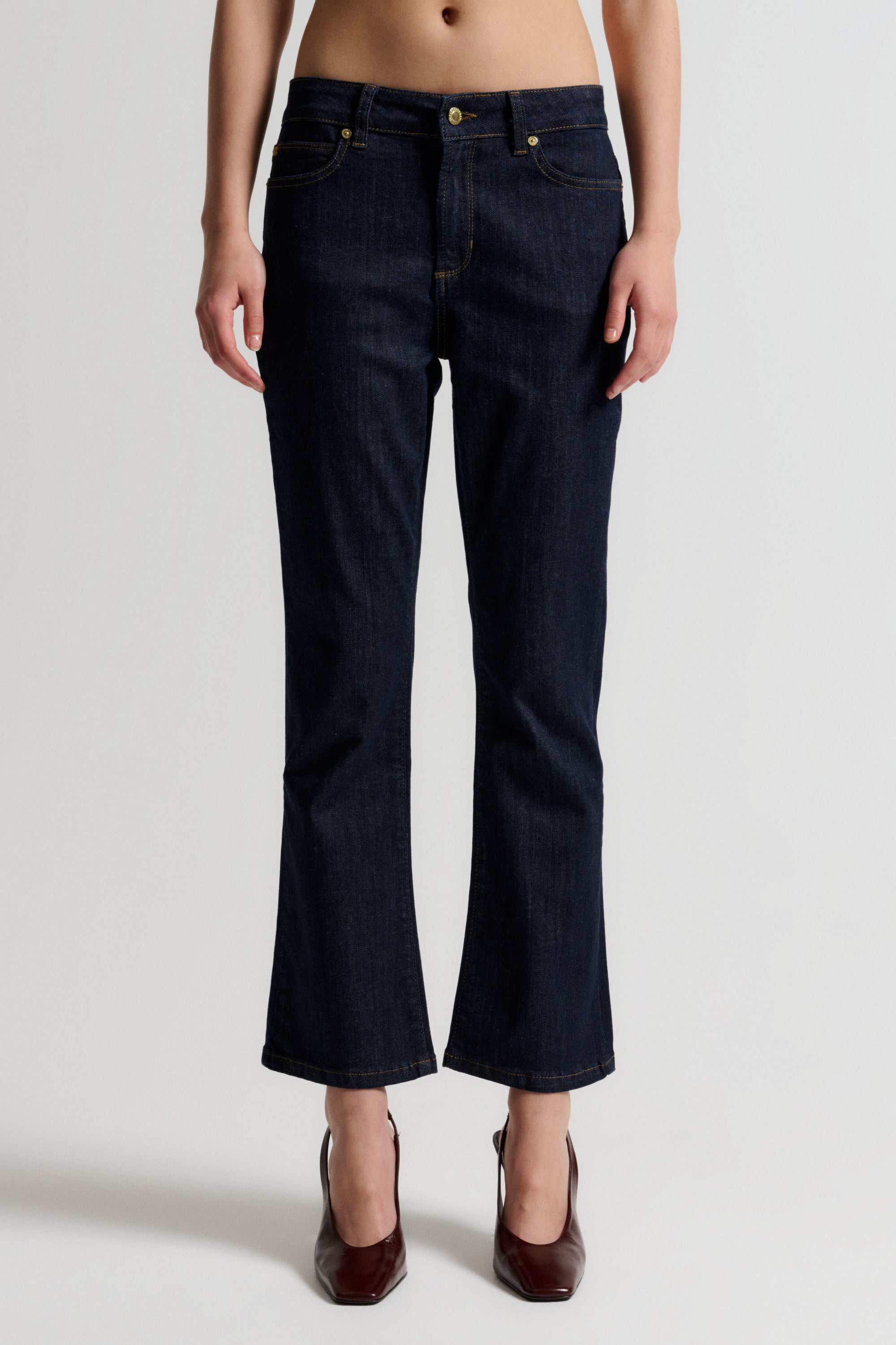 IVY Copenhagen IVY-Johanna Kick Flare Jeans Wash Rinse Vicky Jeans & Pants 51 Denim Blue