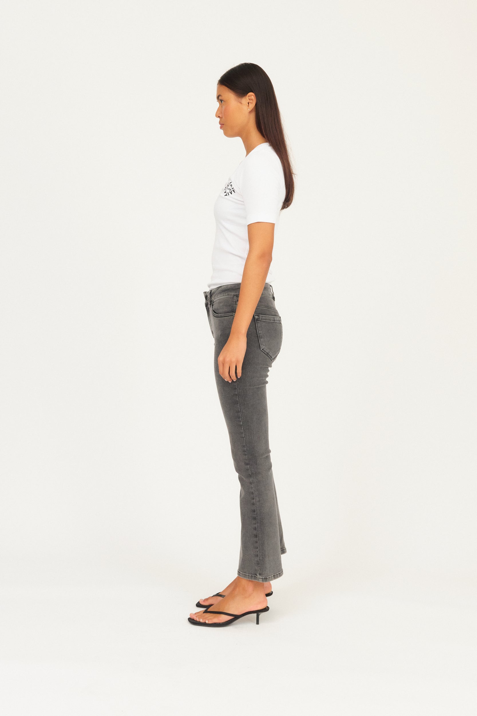 IVY Copenhagen IVY-Johanna Jeans Wash Rock Glam Grey Jeans & Pants 8 Grey