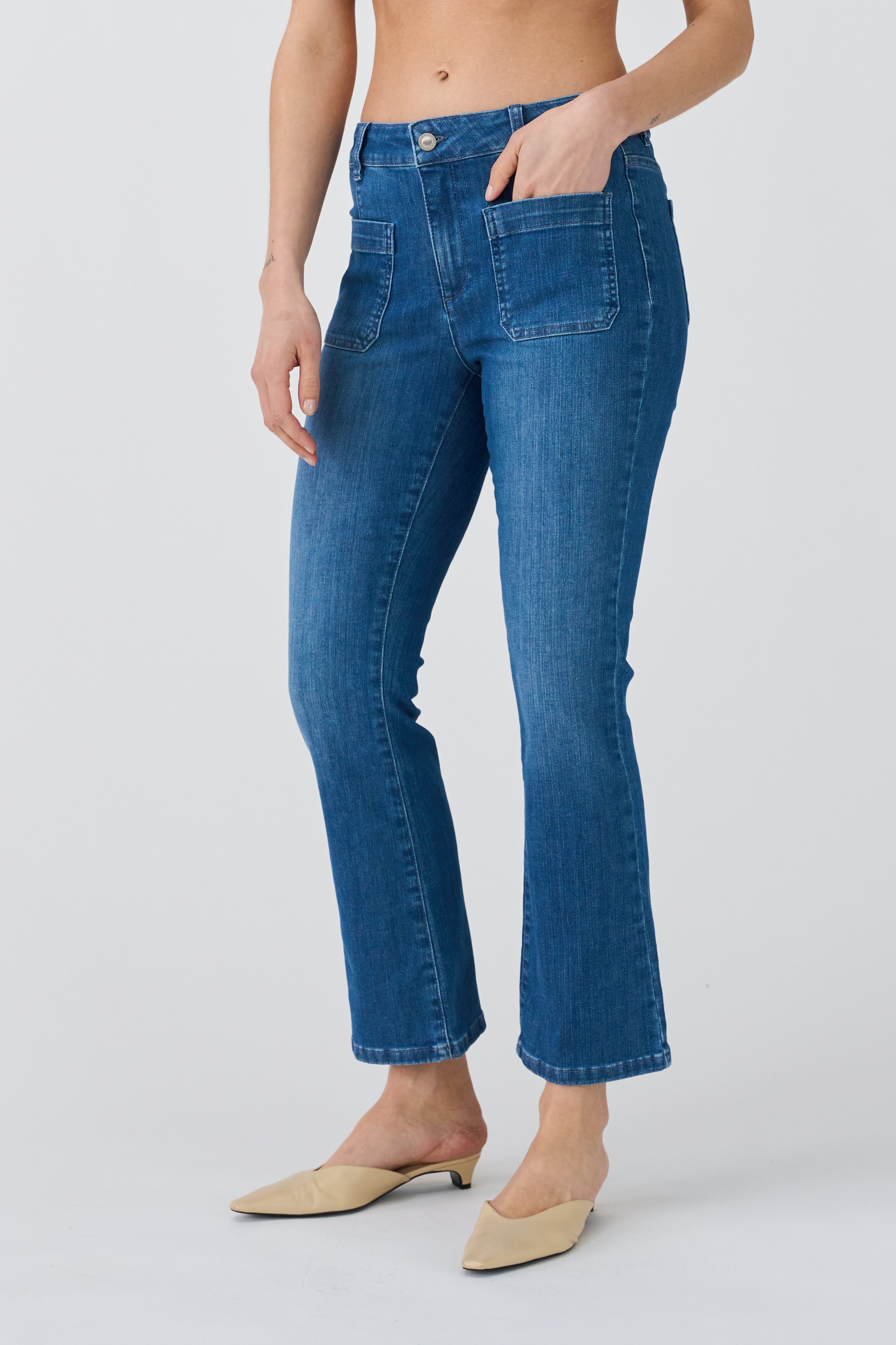IVY Copenhagen IVY-Johanna Kick Flare 70's Jeans Wash Orig. Tenerife Jeans & Pants