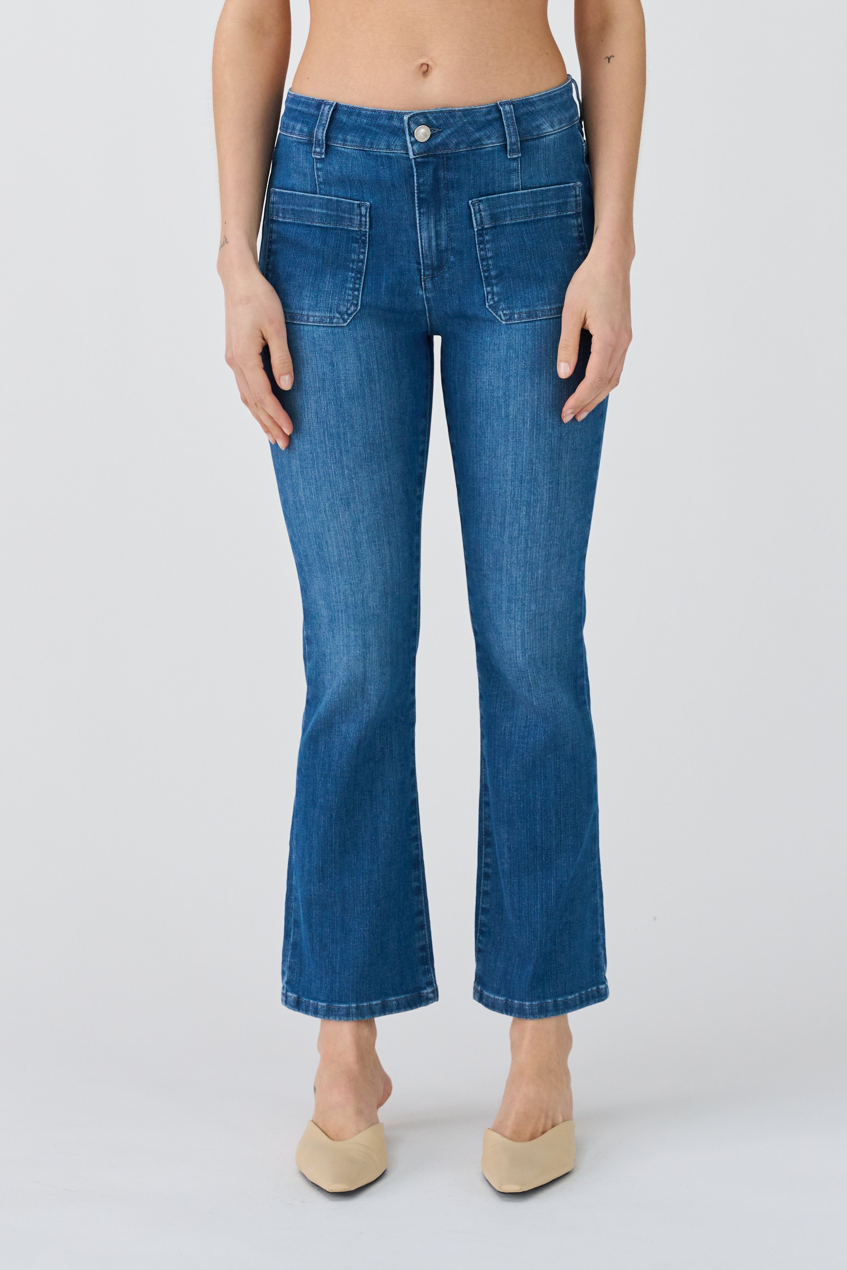 IVY Copenhagen IVY-Johanna Kick Flare 70's Jeans Wash Orig. Tenerife Jeans & Pants