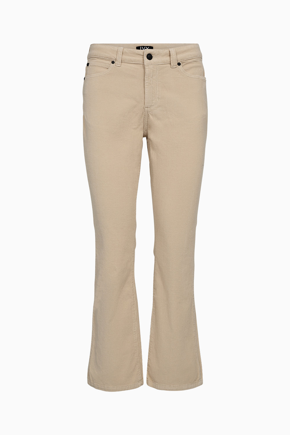 IVY Copenhagen IVY-Johanna Kick Flare Baby Cord Jeans & Pants 747 Stone Beige
