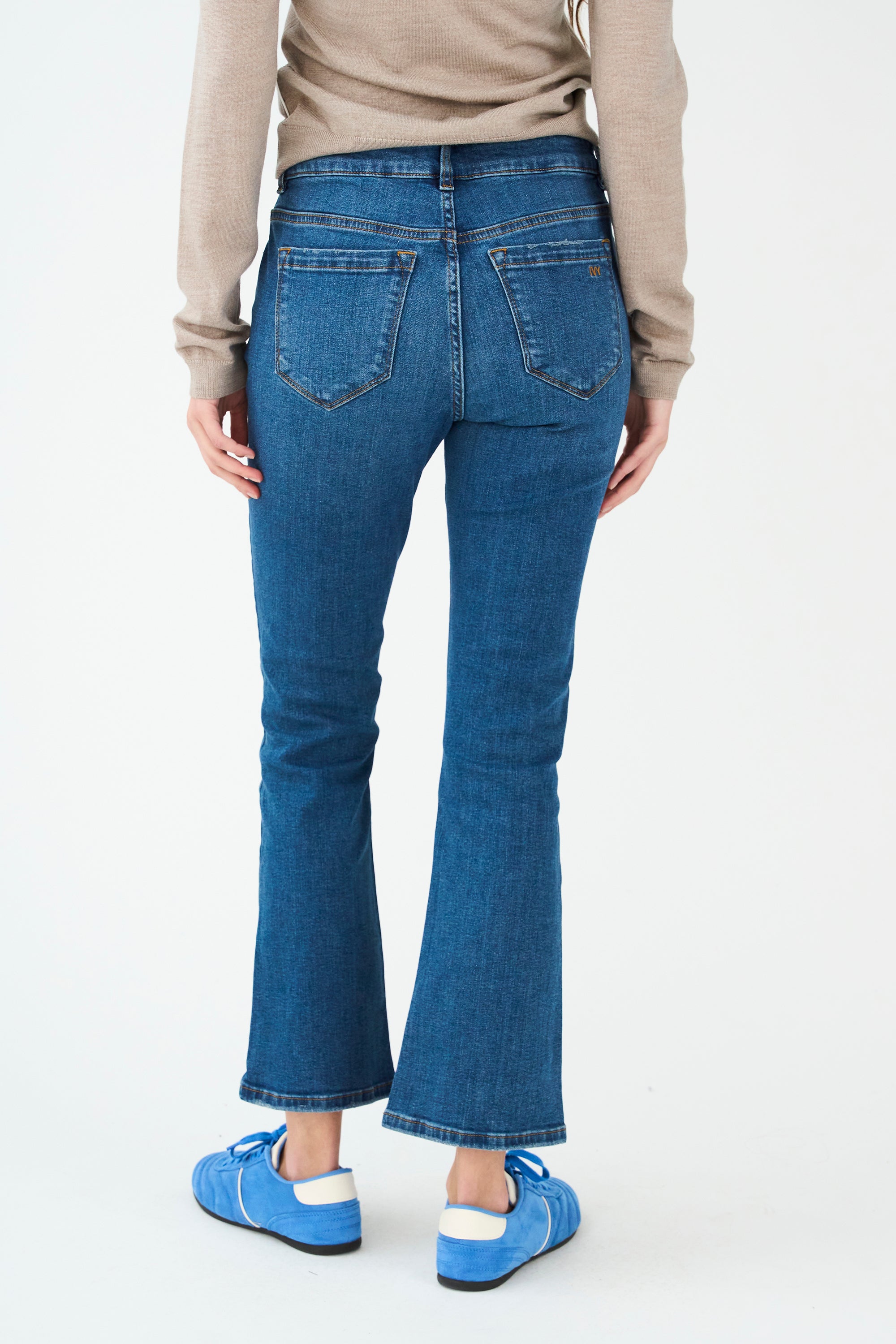IVY Copenhagen IVY-Johanna Kick Flare Jeans Wash Andora Mid Blue Jeans & Pants 51 Denim Blue