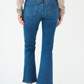IVY Copenhagen IVY-Johanna Kick Flare Jeans Wash Andora Mid Blue Jeans & Pants 51 Denim Blue