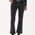 IVY Copenhagen IVY-Johanna Kick Flare Jeans Wash Faded Black Jeans & Pants 9 Black