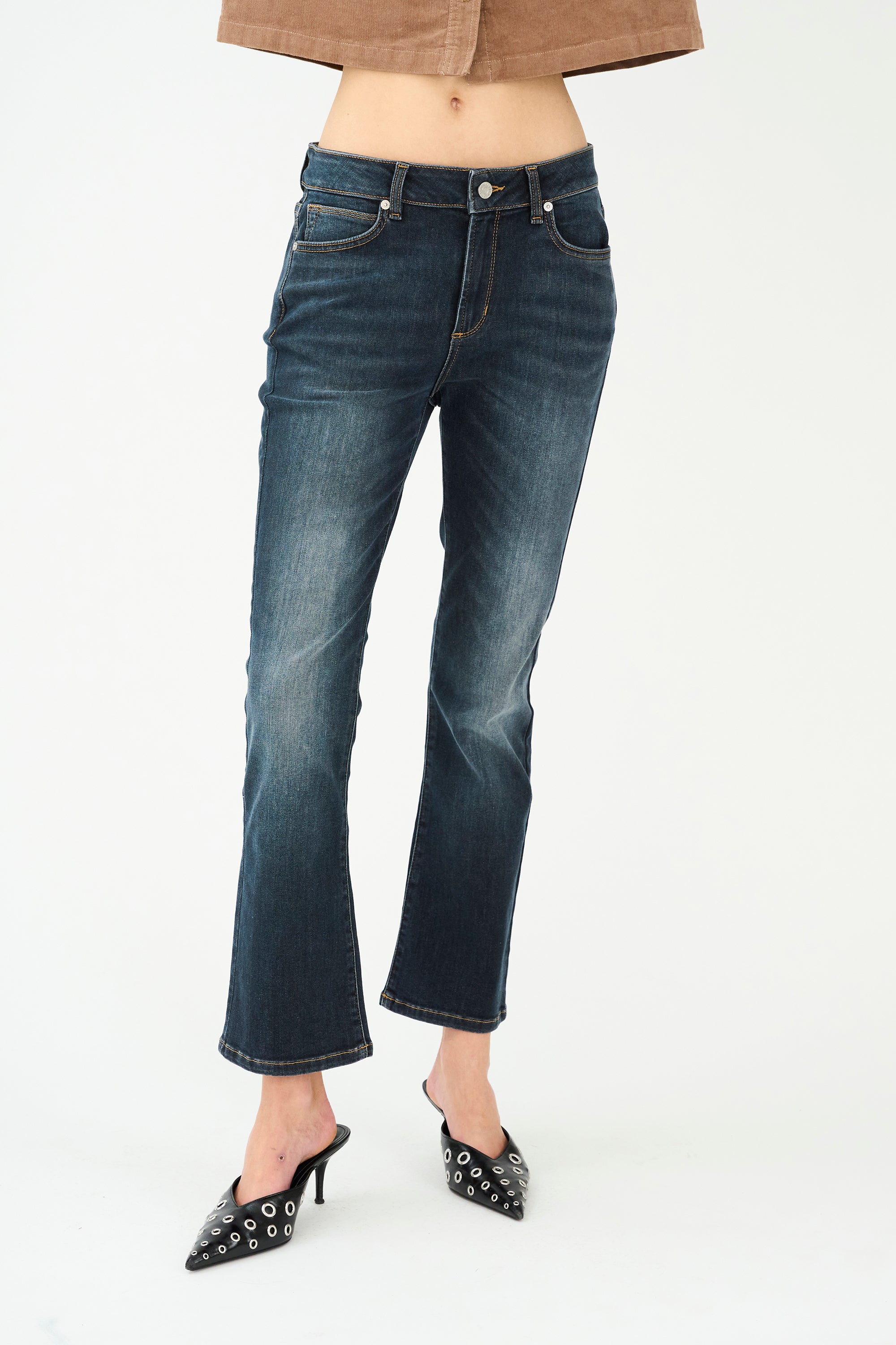 IVY Copenhagen IVY-Johanna Kick Flare Jeans Wash Fulham Jeans & Pants 51 Denim Blue