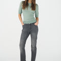IVY Copenhagen IVY-Johanna Kick Flare Jeans Wash London Grey Jeans & Pants 8 Grey