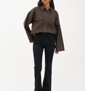 IVY Copenhagen IVY-Johanna Kick Flare Wash Cool Excellent Black Jeans & Pants 9 Black