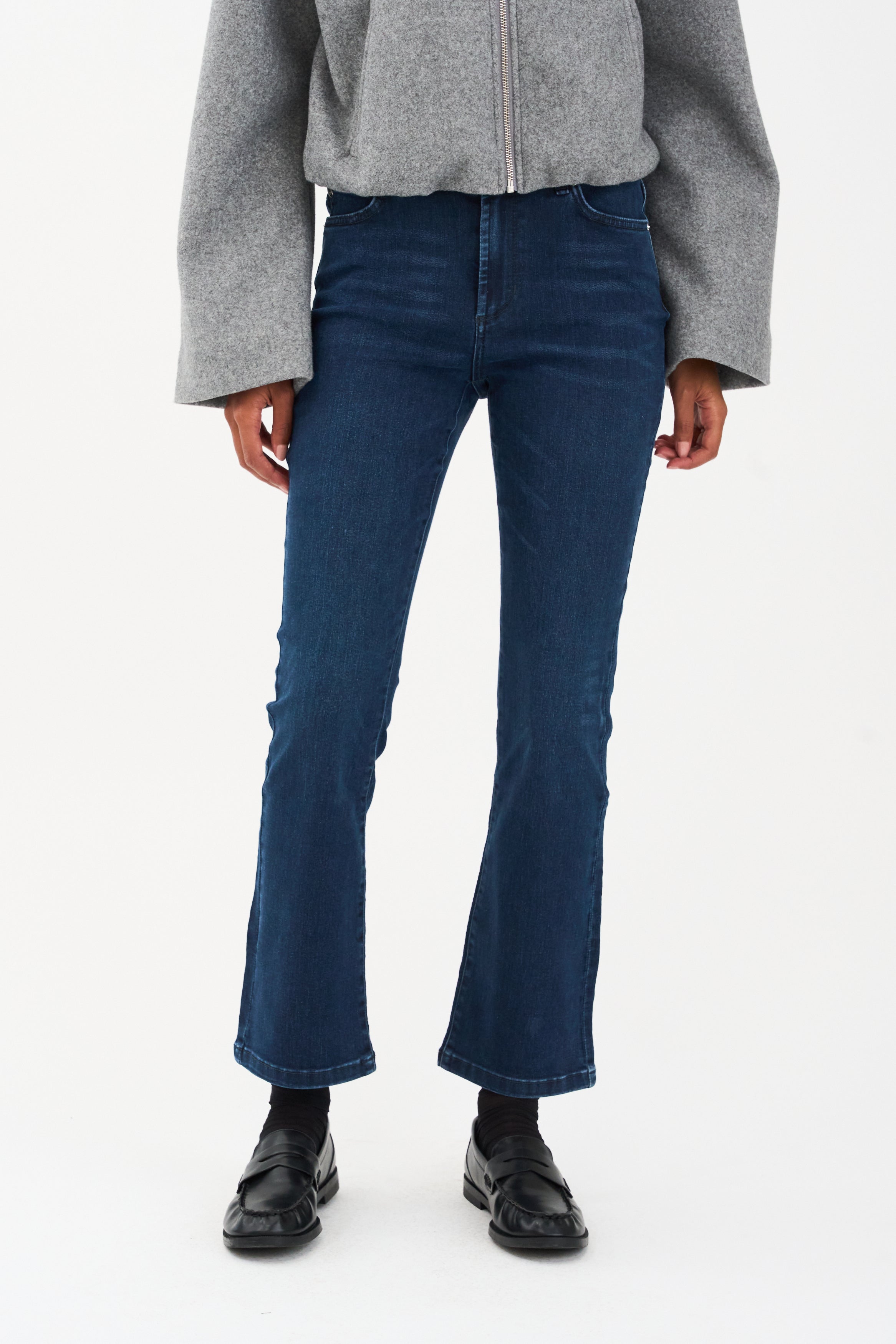 IVY Copenhagen IVY-Johanna Kick Flare Wash Cool Midnight Blue Jeans & Pants 517 Midnight Blue