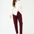 IVY Copenhagen IVY-Karmey Chino Jeans & Pants Burgundy