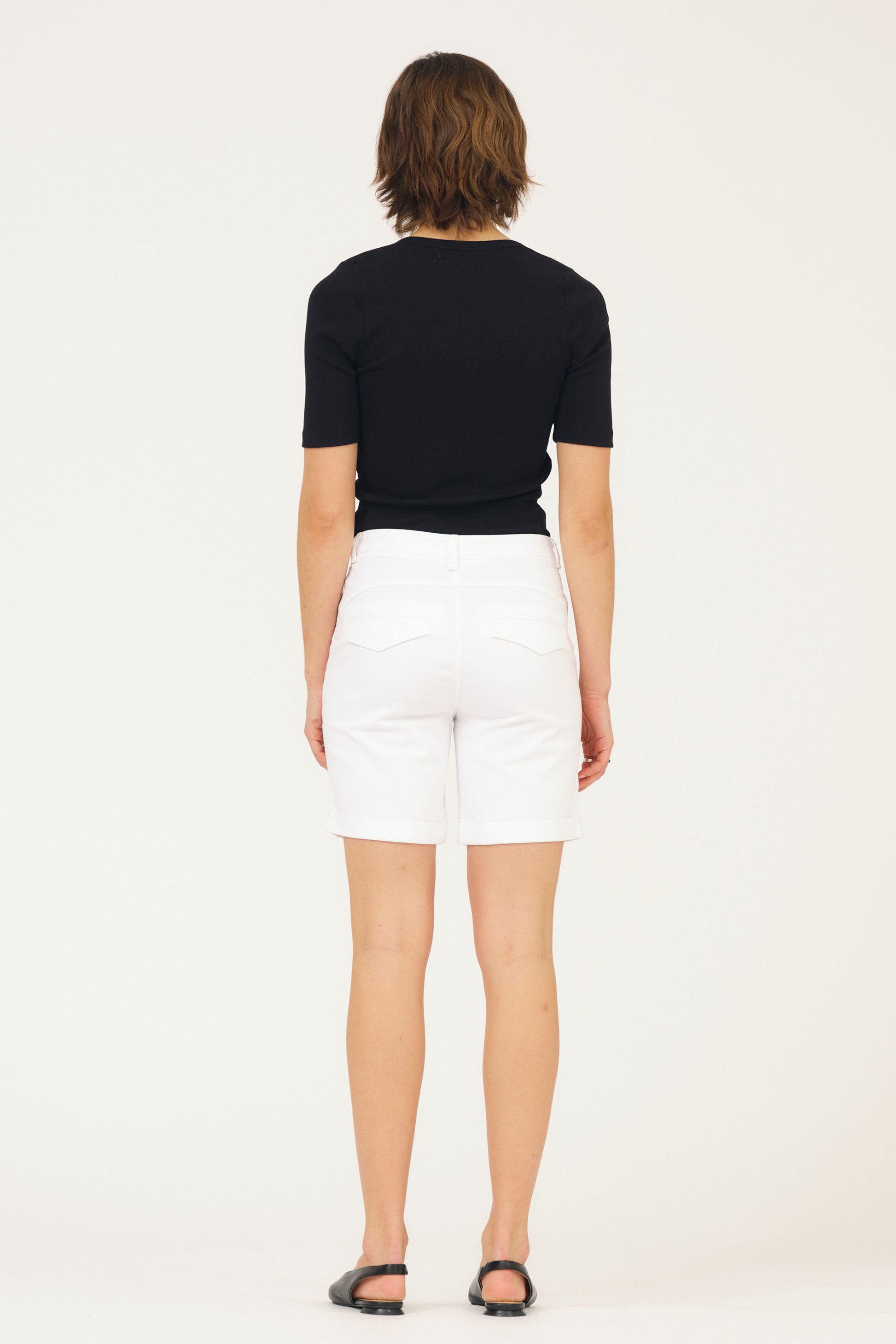 IVY Copenhagen IVY-Karmey Chino Shorts Jeans & Pants 01 White