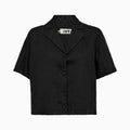 IVY Copenhagen IVY-Karmey SS Linen Shirt Shirts & Blouses 9 Black