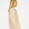 IVY Copenhagen IVY-Karmey Weekend Jacket Coats & Jackets 747 Stone Beige