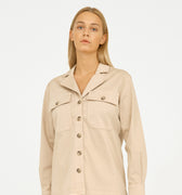 IVY Copenhagen IVY-Karmey Weekend Jacket Coats & Jackets 747 Stone Beige