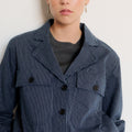 IVY Copenhagen IVY-Karmey Weekend Jacket Riva Stripe Coats & Jackets 00 Striped