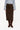 IVY Copenhagen IVY-Kayla Pencil Suede Skirt Leather Dark Brown