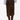 IVY Copenhagen IVY-Kayla Pencil Suede Skirt Leather Dark Brown