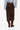IVY Copenhagen IVY-Kayla Pencil Suede Skirt Leather Dark Brown