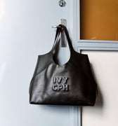 IVY Copenhagen IVY-Kendall Leather Tote Bag Accessories 9 Black
