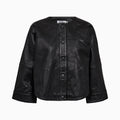 IVY Copenhagen IVY-Kylie Jazz Leather Jacket Coats & Jackets 9 Black