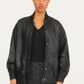 IVY Copenhagen IVY-Kylie Leather Bomber Jacket Leather 9 Black