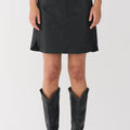 IVY Copenhagen IVY-Kylie Leather Mini Skirt Leather 9 Black