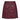 IVY Copenhagen IVY-Kylie Leather Mini Skirt Leather Burgundy