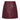 IVY Copenhagen IVY-Kylie Leather Mini Skirt Leather Burgundy