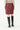 IVY Copenhagen IVY-Kylie Leather Mini Skirt Leather Burgundy